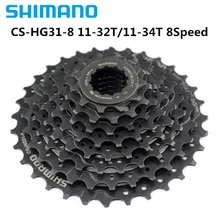 SHIMANO CS-HG31-8 маховик горный велосипед 8 S/24 скорость карты маховик 11-32 зуб 11-34 зуб черный