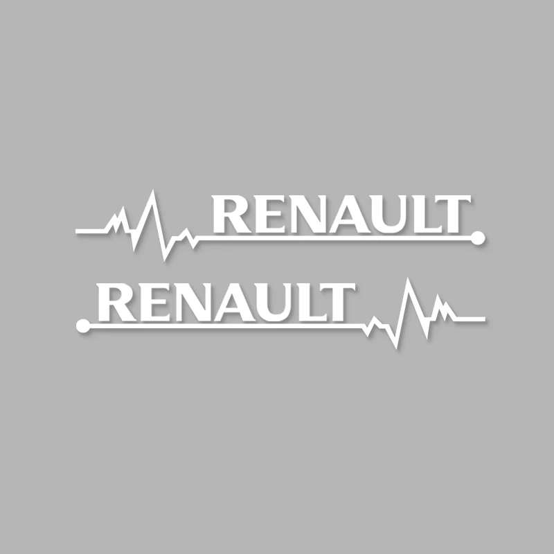 2 шт. спортивный ум DUSTER зеркало заднего вида автомобиля Наклейка для Renault koleos duster megane 2 logan renault внешние аксессуары - Цвет: white