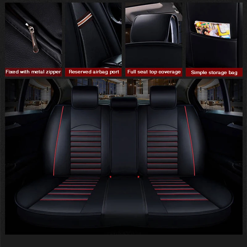 Пользовательский кожаный четыре сезона сиденье для Volvo xc90 xc60 S60L V40 V60 v70 S60 C70 s80 s40 подушку сиденья автомобиля