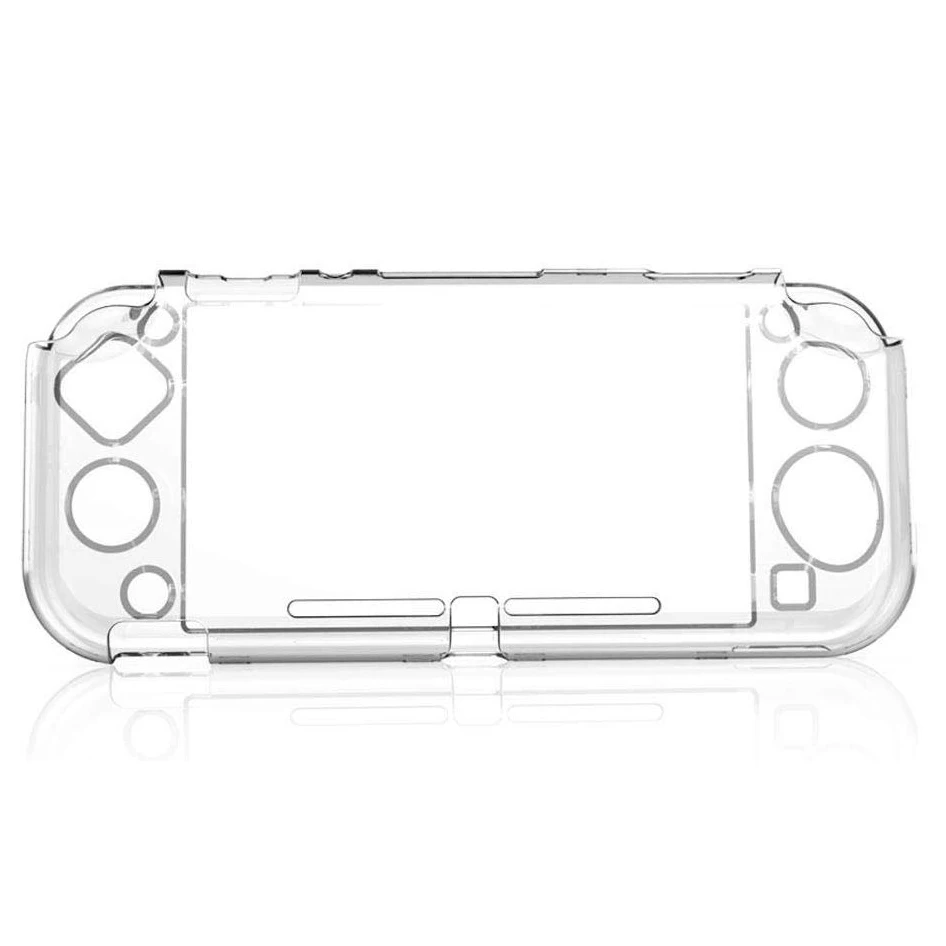 

Slim Transparent PC Protective Case Cover with Shock-Absorption and Anti-Scratch for Switch Lite Mini Console