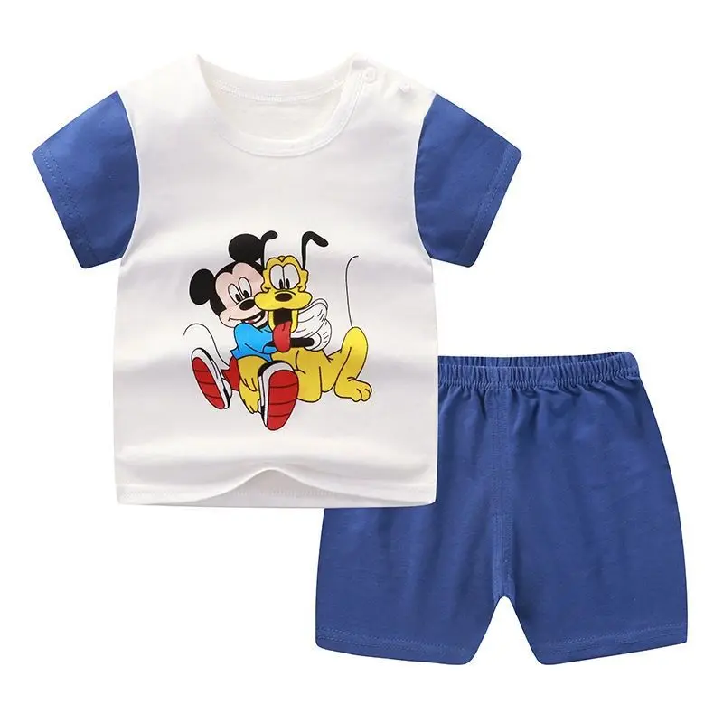Ropa Deportiva informal para bebés, conjuntos de ropa de Mickey Mouse de Disney, Disfraces niños, algodón 2021, para bebés de 9M a 4 años, 100% - AliExpress Madre y niños