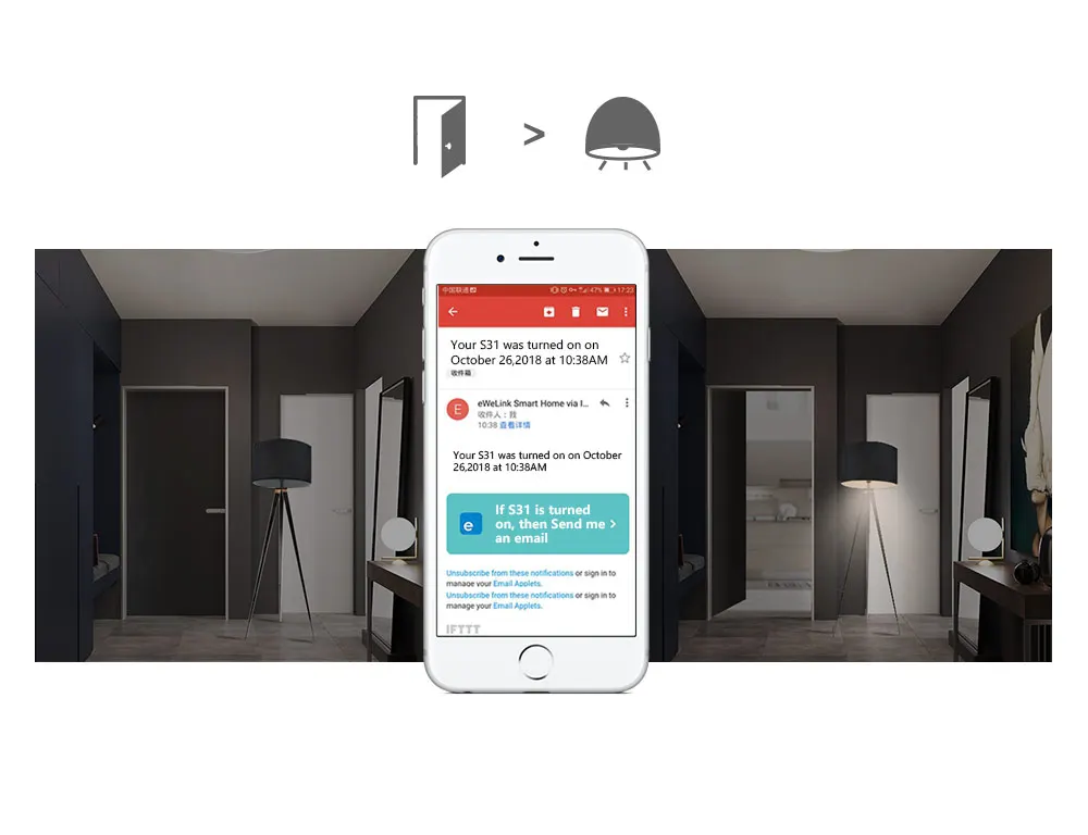 Itead Sonoff S31 Lite компактный дизайн умный Wifi контролируемый переключатель версии США совместимый с eWeLink Google Home Alexa IFTTT