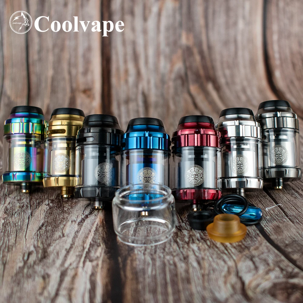 Бак coolvape Zeus RTA емкостью 4 5 мл с дрип-типом 810 Delrin rta vs zeus dual Электронная сигарета
