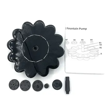 

Outdoor Solar Panel Garden Decoration In Stock Mini Solar Fountain Solar Water Fountain Garden Pool Pond