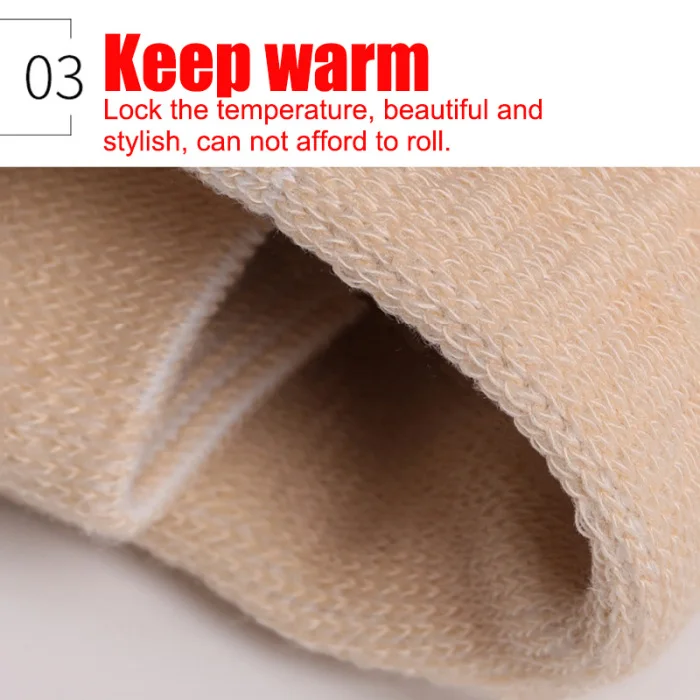 Self Heating Knitted Knee Pads Warm Coldproof Knee Brace for Joint Pain Relief B2Cshop