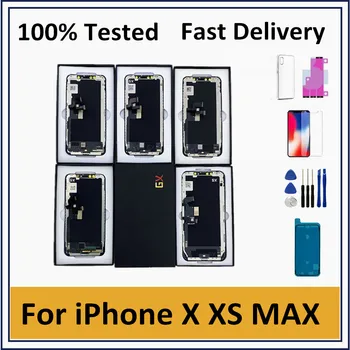 

Hard Soft OLED Pantalla For iPhone X LCD Display Touch Digitizer Replacement 3D Touch LCD Incell For iPhone 11 Pro Max Screen