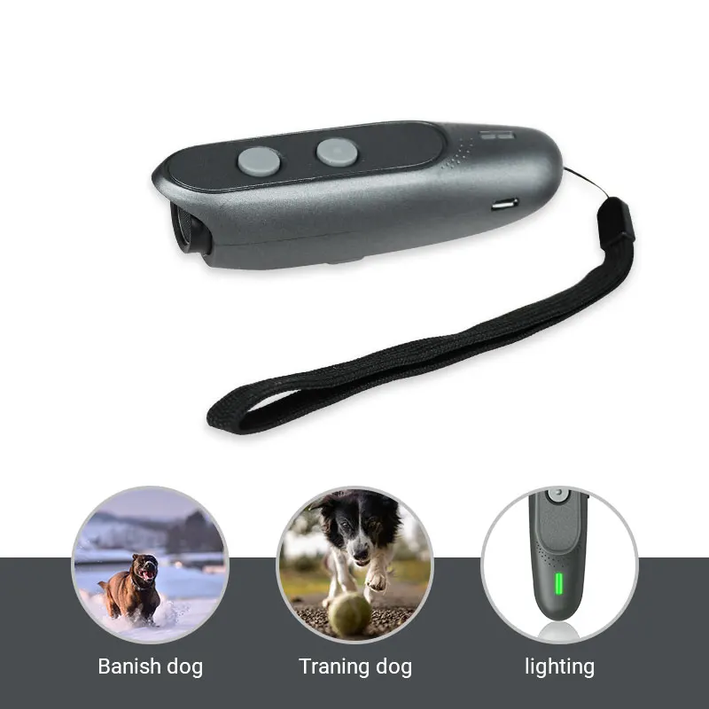 

Ultrasonic Pet Dog Repeller Training Device Pet Dog Repeller Stop Barking Pet Trainer