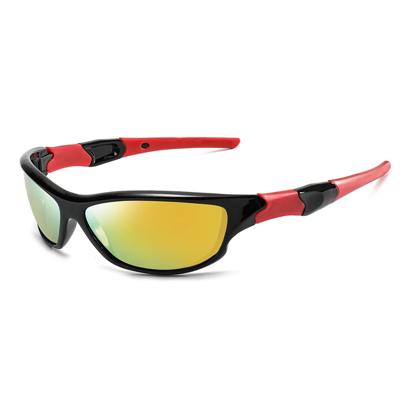 C05 Black Red Lens UV400 велосипедные солнцезащитные очки для спорта на открытом воздухе, велосипедные очки, велосипедные очки, очки для велоспорта, bicicleta Gafas ciclismo - Цвет: C05 Black Red Lens