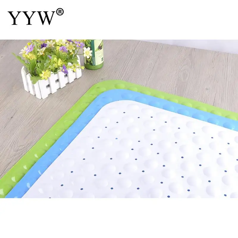 Нескользящий коврик на пол в ванной коврик Tapis Salle De Bain безопасный коврик для ванной красочный точечный Массажный коврик для ванной ковер