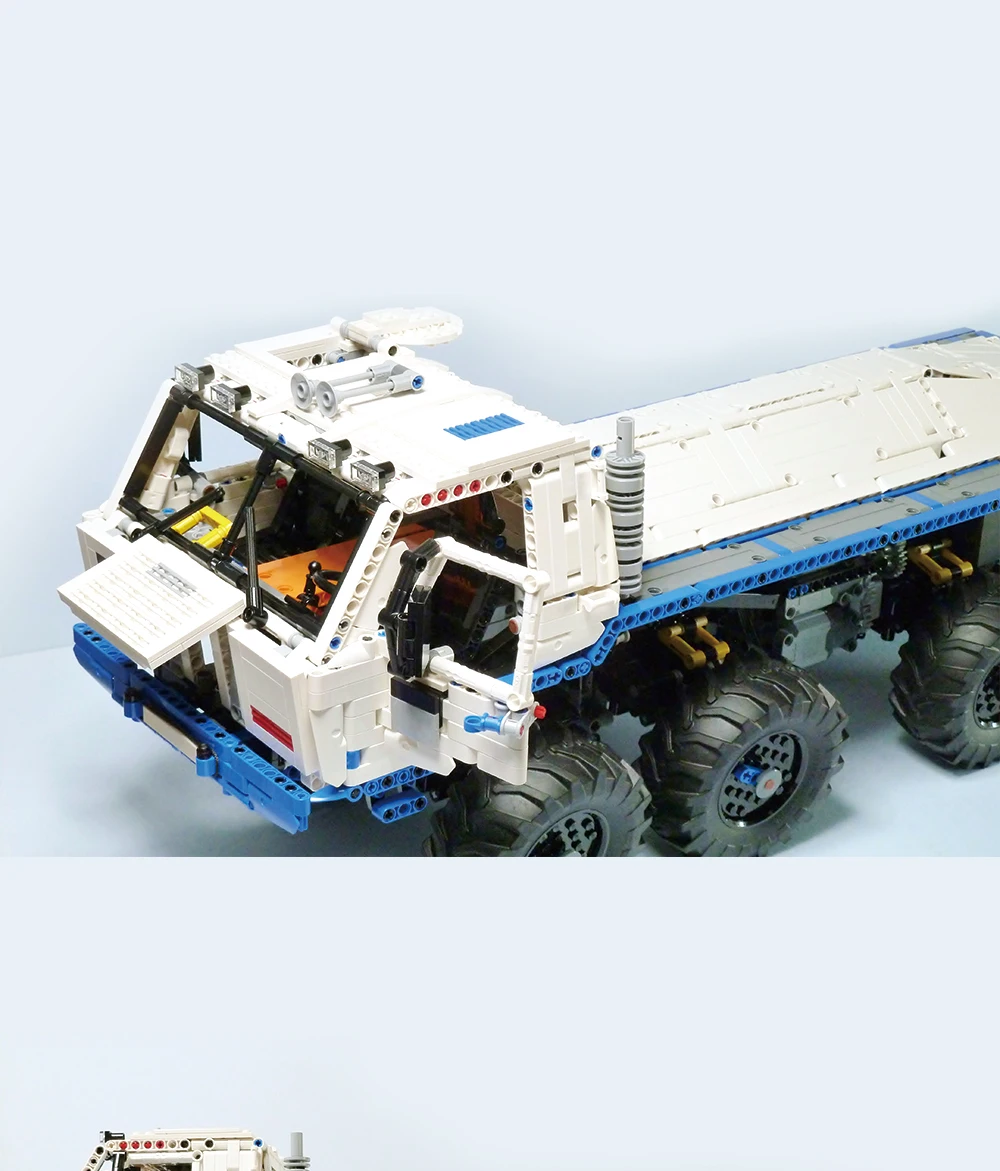 MOC-27092 Tatra T813 8X8 PROFA инженерный автомобиль трактор игрушка самосвал Модель классическая игрушка автомобиль детские игрушки инженерный автомобиль