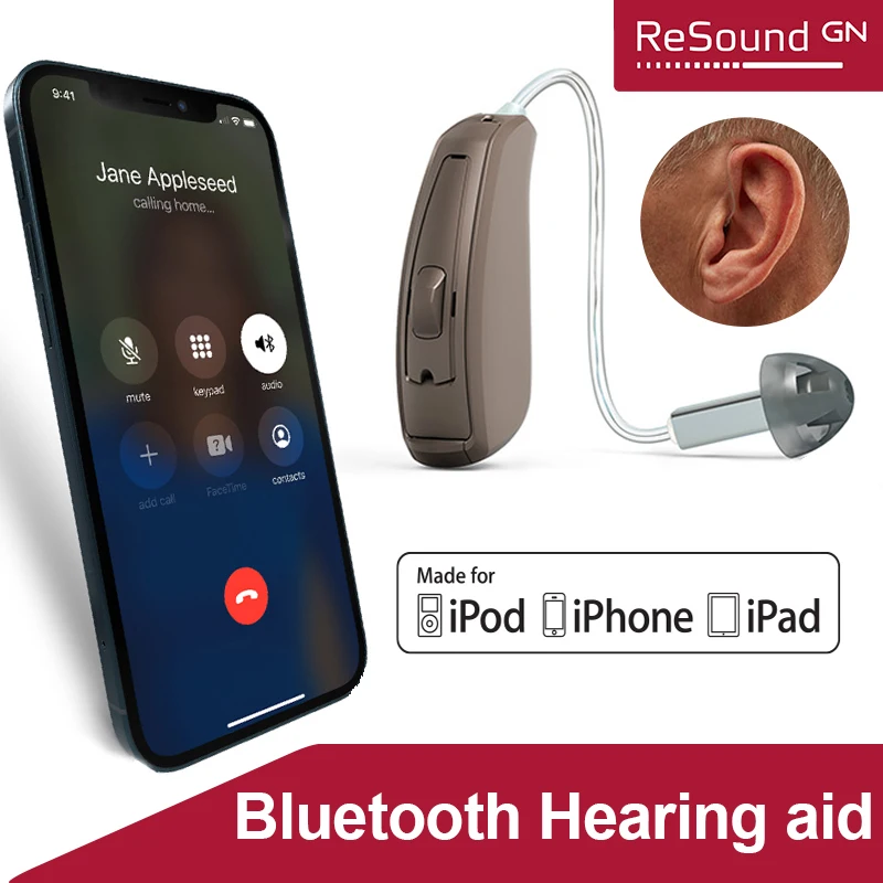 is the iphone resound app bluetooth