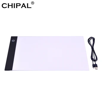 

CHIPAL A4 LED Light Box Drawing Tablet CopyBoard Digital Graphics Pad Tracing USB Electronic Art Graphic Painting Writing Panel
