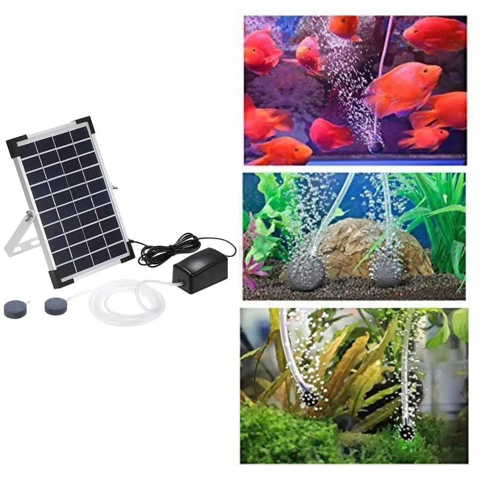 10 в 5 Вт Солнечный кислородный насос для аквариума, аквариума, воды, BSV-AP006