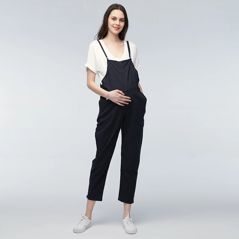 pregnant women in jumpsuits