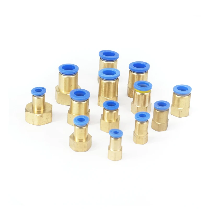 5 шт. быстросъемный Пневматический фитинг 1/4 &quot3/8&quot 1/2 &quotBSP гнездо для трубки O/D