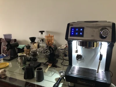 Коммерческая кофемашина Эспрессо/машина для изготовления стаканчиков для кофе/Кофеварка капучино с импортным водяным насосом