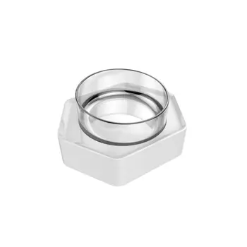 

Oblique Mouth Anti-overturned Cats Dogs Bowl Plastic Sigle/Double Bowls