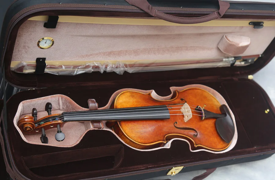 4/4 полный размер антикварная скрипка, Antonio Stradivari Cremonese 1716 модель W21