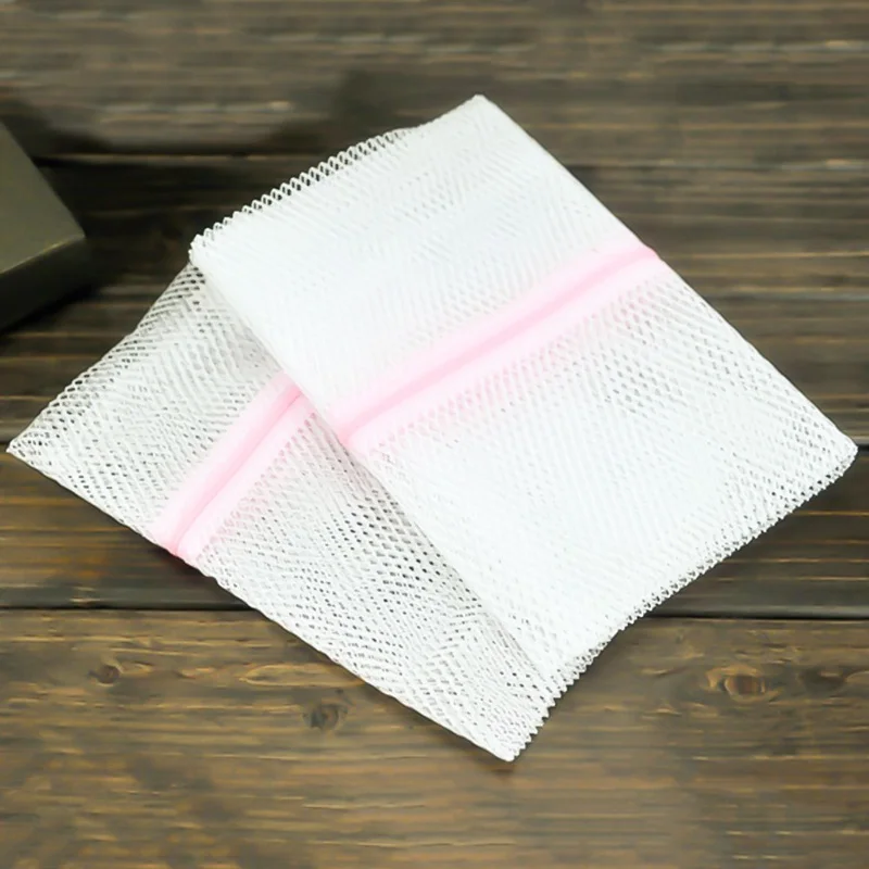 Clothes Washing Machine Laundry Bra Aid Lingerie Mesh Net Wash Bag Pouch Basket Femme 3 Sizes