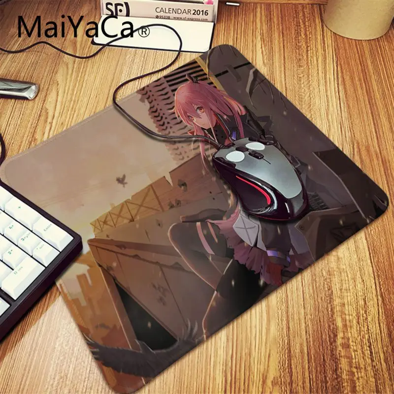 MaiYaCa G41 игровой коврик для мыши для ноутбука, для девочек, большая рекламная акция, игровой коврик для мыши для России, xl, клавиатура, ноутбук, ПК, ноутбук, Настольный коврик - Цвет: Lock Edge 25x29cm