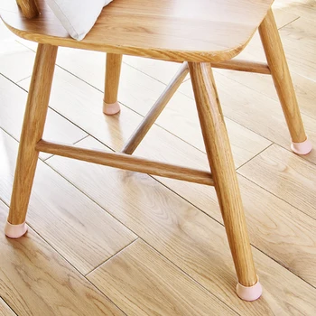 

4pcs/set Non-slip Silicone Mat for Table and Chairs Foot Protection Pads Desk Chair Leg Protective Sleeve 4*3.2cm