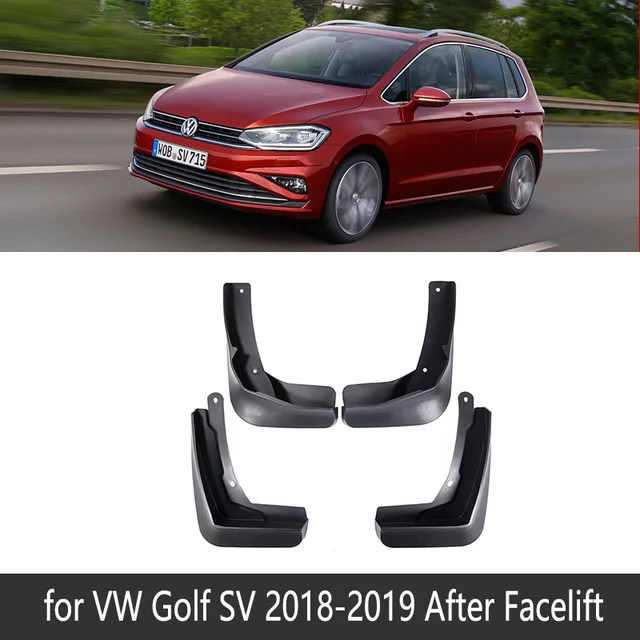 Fit After Facelift 4 предмета в комплекте, для Volkswagen VW Golf Sportsvan SV~ Mk7 автомобиля брызговики брызговик щитки Брызговики - Название цвета: Fit After Facelift