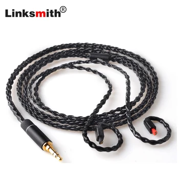 

8 Core Silver Plated HIFI Upgrade Cable 3.5/2.5/4.4mm Plug MMCX/2Pin Connector For IM02, IM03, IM04, IM50, IM70