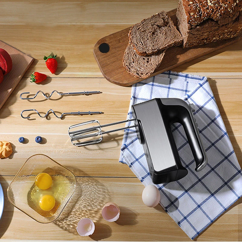 

Multifunction Fully Automatic Blender Whisk Kneading Egg Foam 5 Gears High Power 300 Watts Pure Copper Movement Kitchen Baking