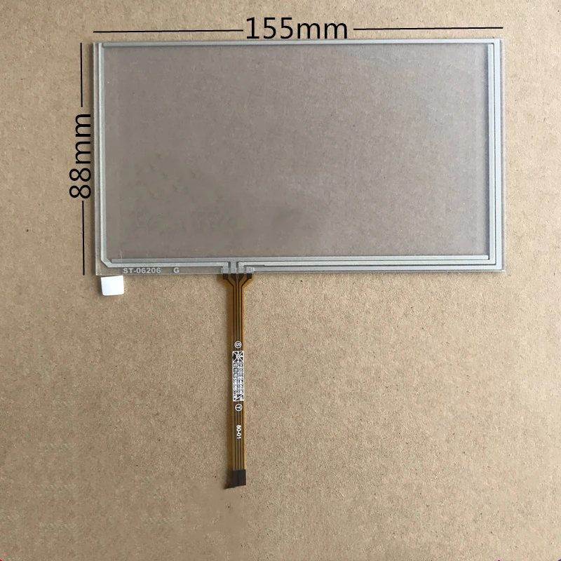 ZGY 6.2 inch touch screen 155mm*88mm for TM062RDH03 PW062XS8 digitizer panel glass Free shipping | Мобильные телефоны и