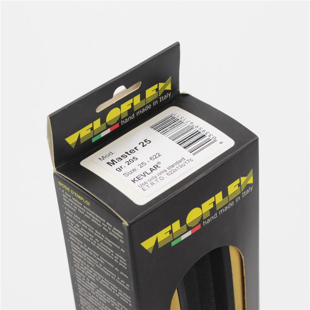 VELOFLEX Master Clincher 700 X 25C черный/резинка боковины Складные шины 1 пара