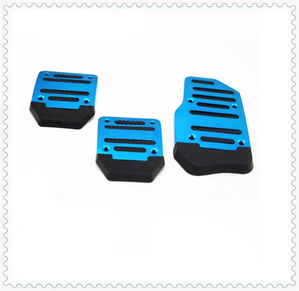 Universal aluminum alloy manual transmission anti-skid car pedal set for Volkswagen vw Phaeton 4.2 EOS 3.2 V6 Touareg