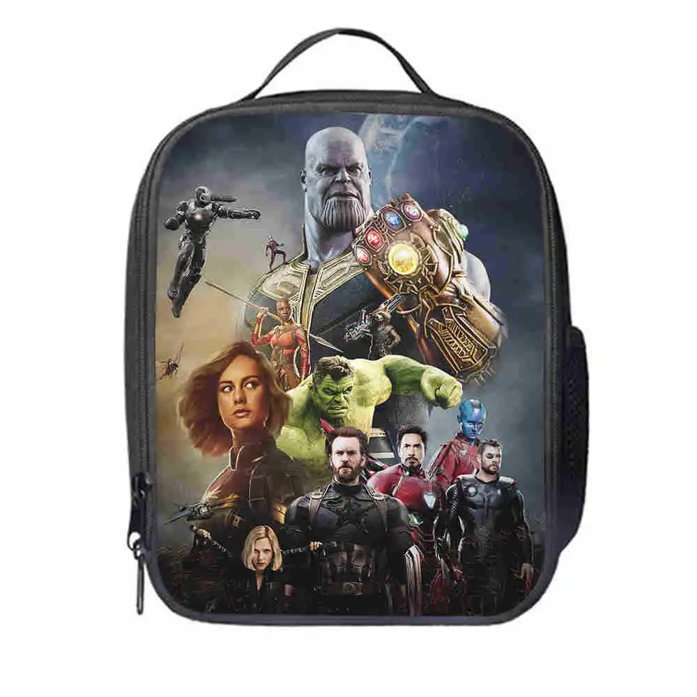Avengers2 Мстители ланч-пакет игра мультфильм мальчик и девочка детский сад средней школы начальной школы ледяной пакет изоляционный пакет - Цвет: Avengers2