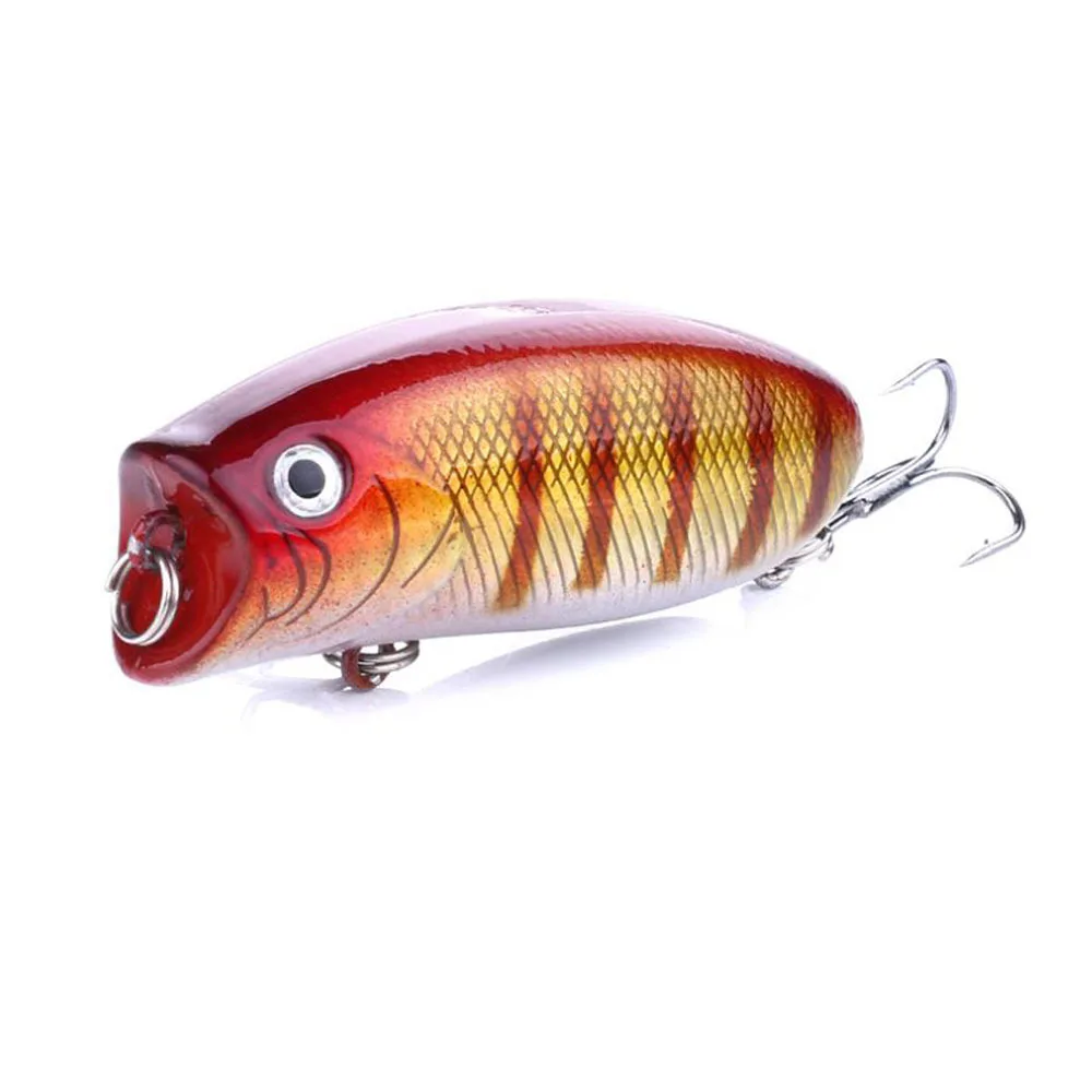 

8 Colors Fishing Popper Lure 1 pcs Topwater Popper Bait 5.5cm 11g Artificial Hard Bait Fishing Lure