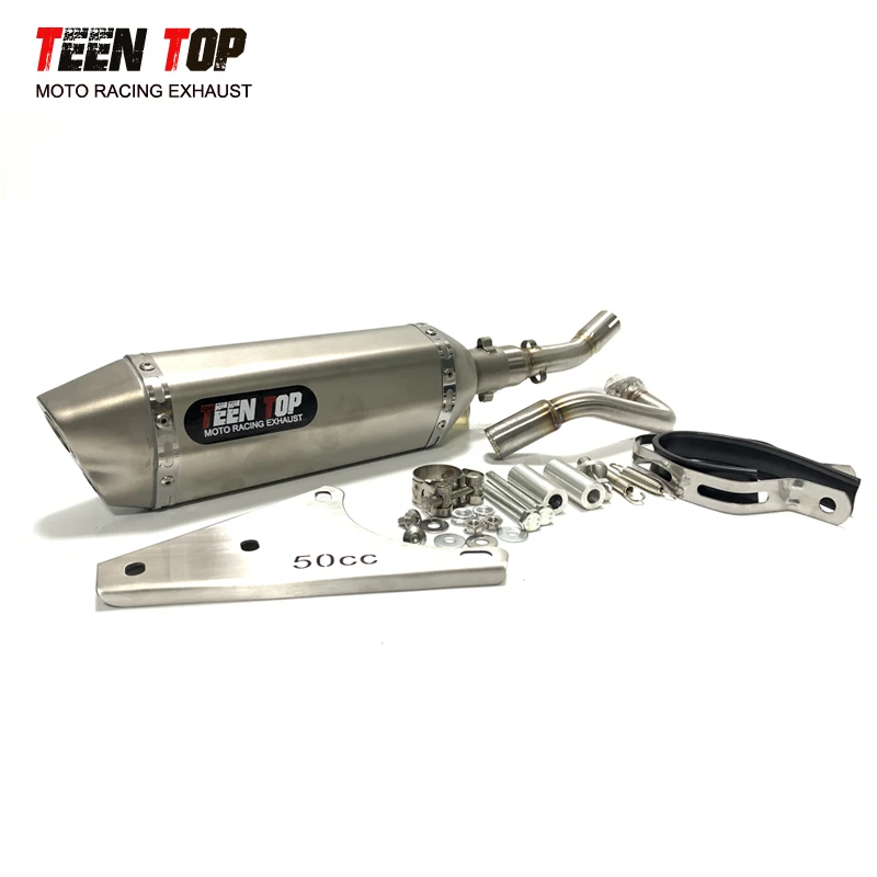 Voor Vespa Lx S Primavera Sprint Piaggio Zip 2000 4T 2 Kleppen Motor  Scooter Uitlaat Systeem Uitlaat|Exhaust \u0026 Exhaust Systems| - AliExpress