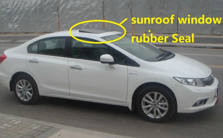 Резиновое уплотнение окна sunroof для китайских Honda CIVIC автозапчасти|Уплотнители
