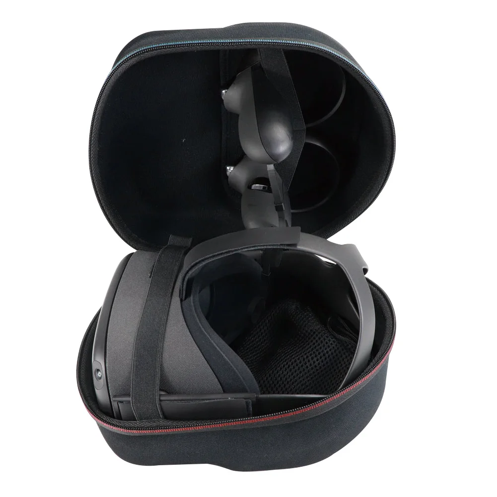 

Protective Fashion Storage Box EVA Dustpfoof Zipper Controllers VR Gaming Headset Hard Shell Cover Accessories For Oculus Quest
