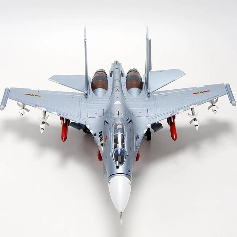 1:48 масштаб Su 30 китайская версия J 16 самолет-истребитель Игрушечная модель самолета статическая литая под давлением модель сплава