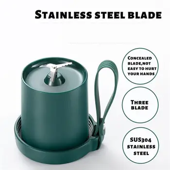 

320ml USB Electric Fruit Juicer Maker for Citrus Orange Lemon Rechargeable Portable Sports Bottle Juicing Cup Mixer