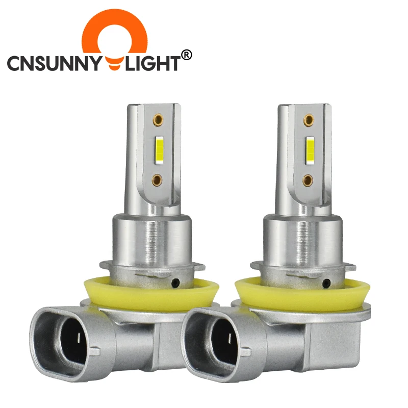 AUTOONE 9005 H11 LED Bulbs Combo - 60000LM, Fanless, 6000K White, Pack Of 4 - View #5