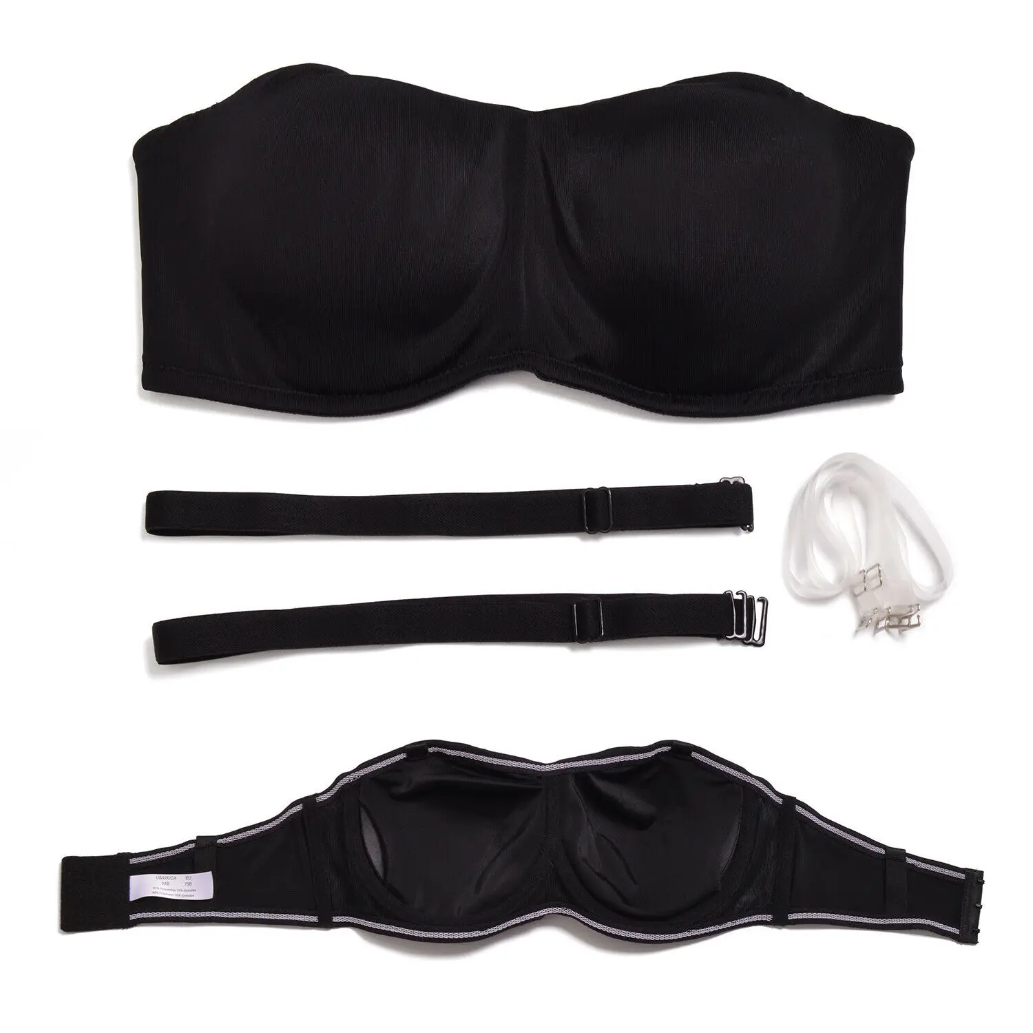Ladies Sexy Strapless Bras Women Bra Adjusted Convertible Straps A B C