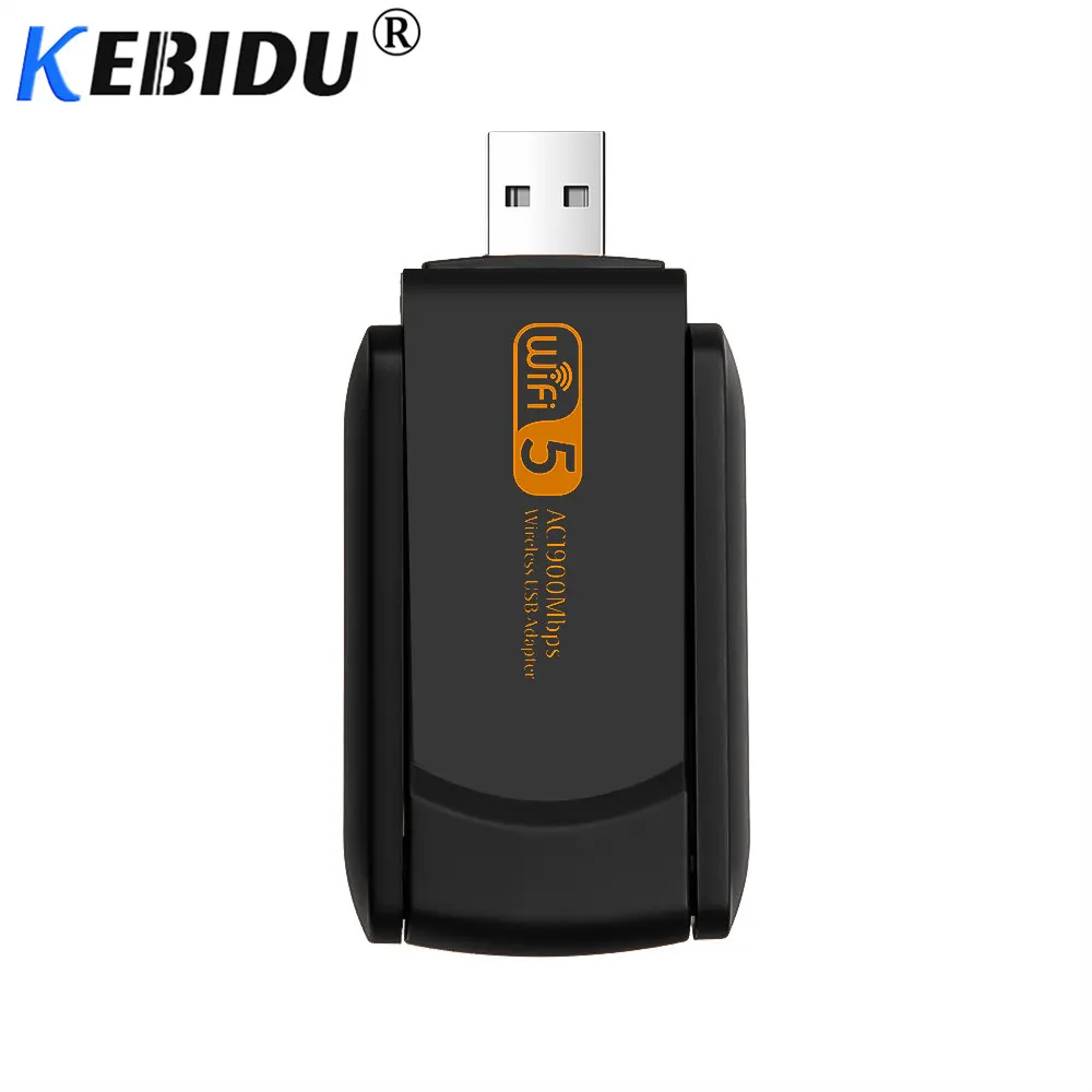 Kebidu USB WiFi адаптер 5,8 ГГц USB 3,0 1600 Мбит/с беспроводной сетевой картоприемник с удлинительным кабелем на основе Ethernet адаптер