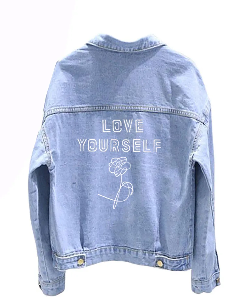 BTS Blue Denim jacket (Love Yourself Collection)