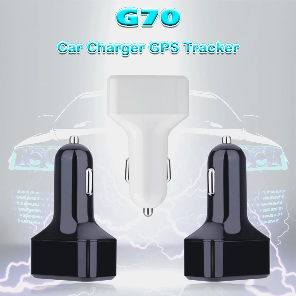 

High Accuracy GPS Tracker G70 Mini Smart Car Tracker Multiple Positioning Add Remote Power-off History Route Playback Function