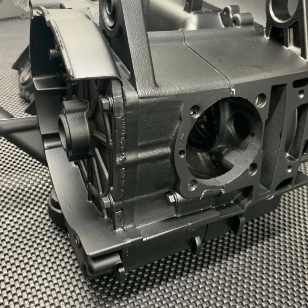 crankcase for big bore cylinder