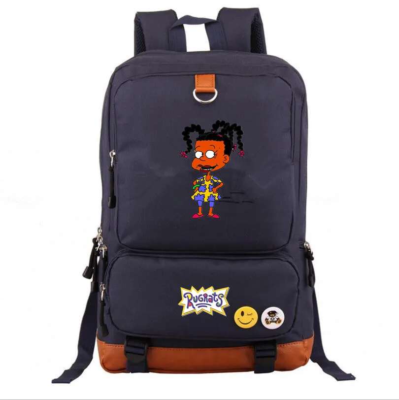 Rugrats в Париже школьная сумка pringting Рюкзак Mochila Студенческая сумка на плечо дорожная сумка для ноутбука рюкзак для подростков