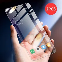 2 pièces téléphone verre trempé pour Xiaomi Redmi Note 8 7 6 5 8T Note 9 Pro mince protecteurs d'écran Film sur pour Xiomi Mi 9T Pro verre(China)