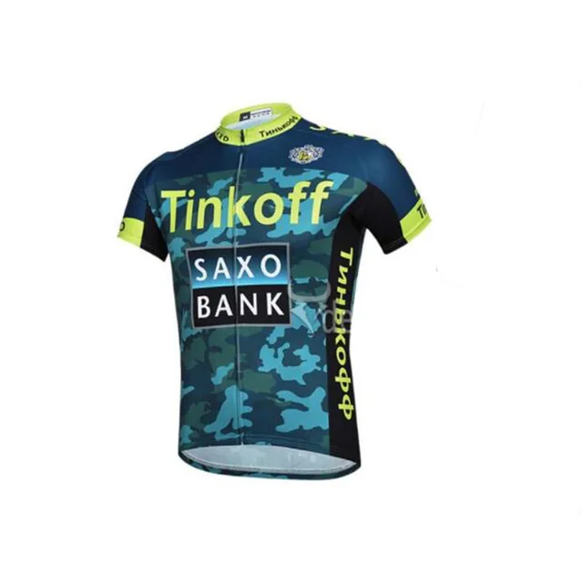 Tinkoff велосипедная майка летняя профессиональная команда дышащая одежда для велоспорта Триатлон мужские нагрудники шорты MTB Maillot Ropa Ciclismo - Цвет: cycling jersey 1