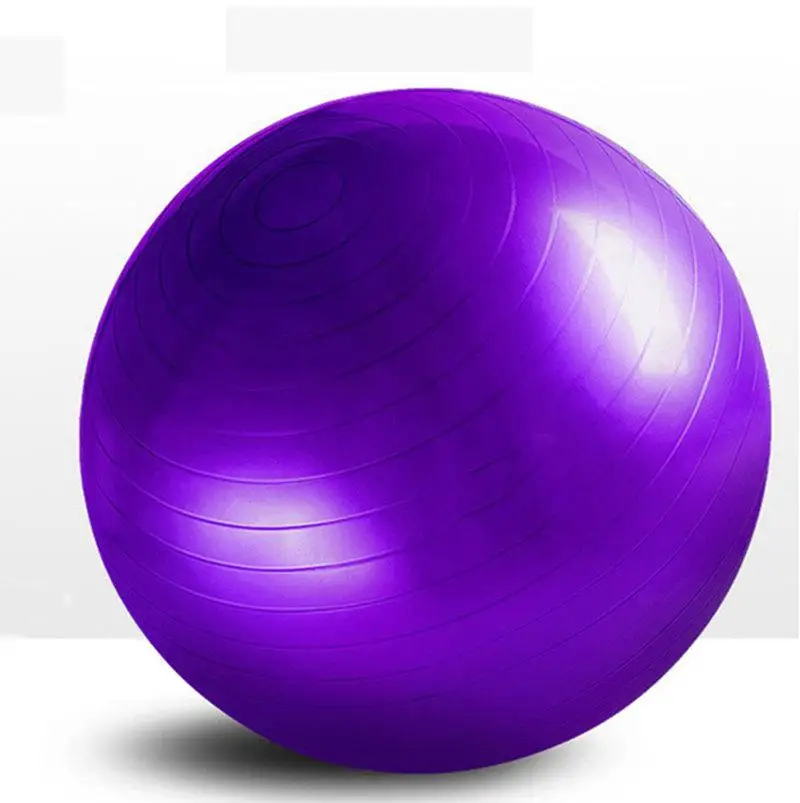 Exercise Balls Anti-Burst Yoga Balance Ball for Pilates, Yoga, Stability Training and Physical Therapy 55cm-75cm Size Fitness