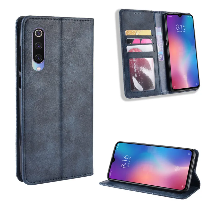 Для Xiaomi mi 9 Lite чехол Xiaomi mi 9 Lite чехол Роскошный чехол для телефона из искусственной кожи для Xiaomi mi 9 Lite mi 9 Lite чехол откидная задняя крышка