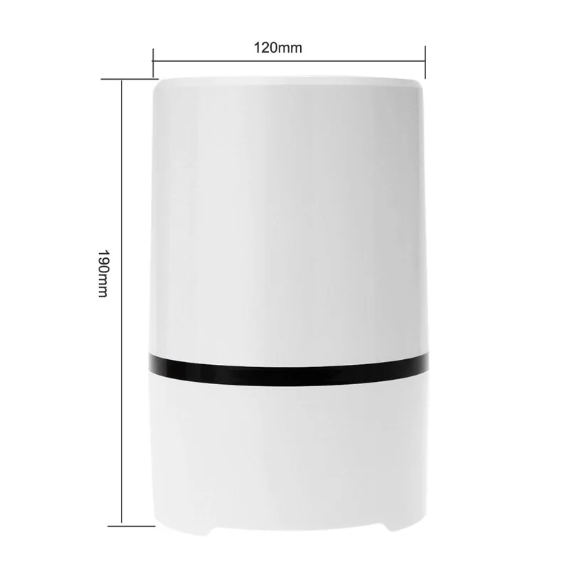 SOONICK портативный очиститель воздуха USB 5V HEPA фильтр ионный с светодиодный ночной